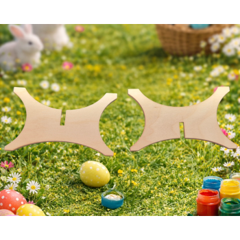 Stojak na jajko 15cm, sklejka 3mm